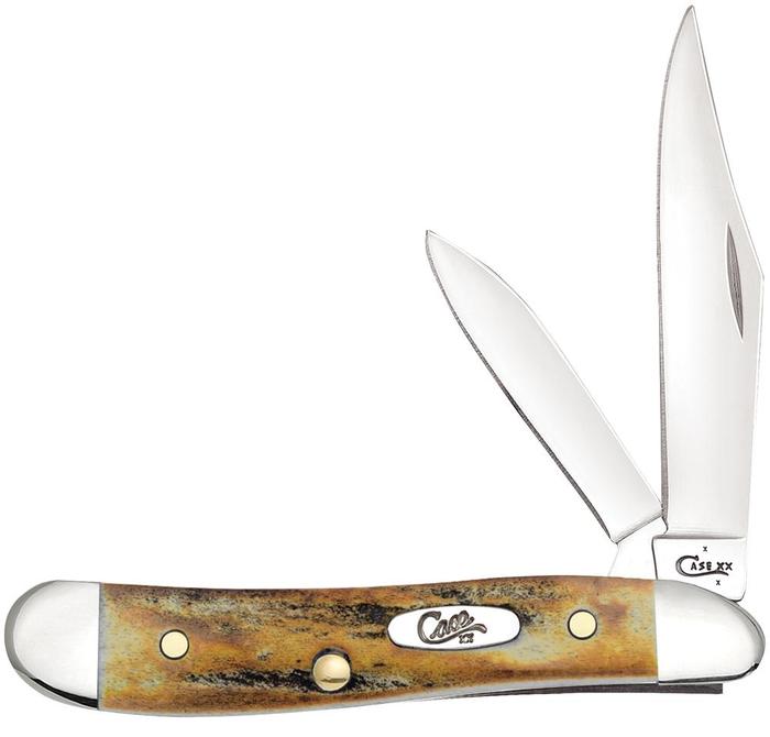Genuine Stag Peanut Pocket Knife - Case® Knives